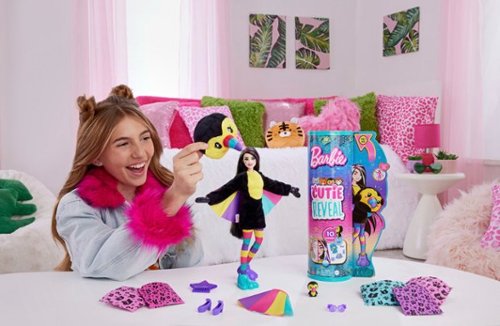 Barbie Color Reveal Jungle Series Toucan 11.5 Doll WORLDWIDE DELIVERY