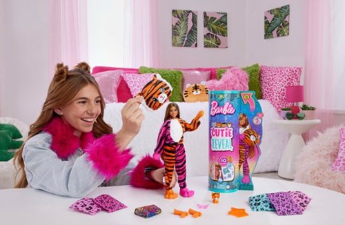 Barbie Cutie Reveal Jungle Series Tiger 11.5 Doll WORLDWIDE DELIVERY