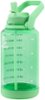 Takeya - Tritan 64-oz. Motivational Water Bottle with Straw Lid - Pistachio Green-Angle_Standard
