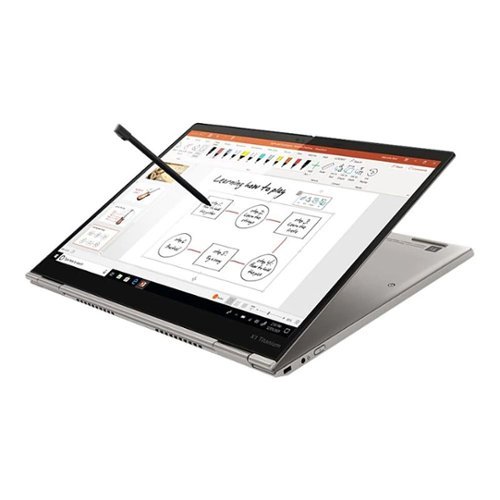 

Lenovo - ThinkPad X1 Titanium Yoga Gen 1 2-in-1 13.5" Touch-Screen Notebook - Intel Core i7-1160G7 - 16GB Memory - 512GB SSD - Titanium