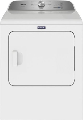 Photos - Tumble Dryer Maytag  7.0 Cu. Ft. Electric Dryer with Steam and Pet Pro System - White 