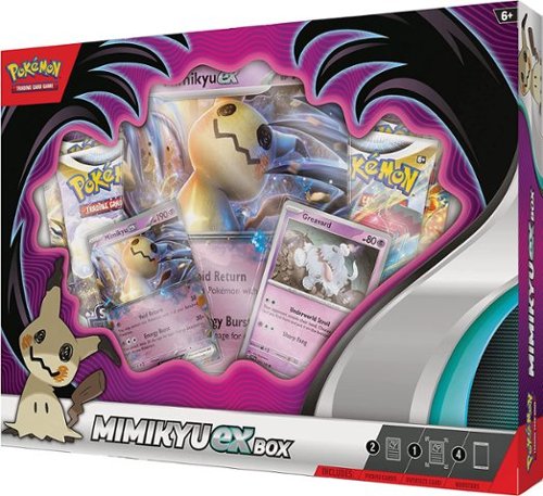 Pokémon Trading Card Game: Mimikyu ex Box WORLDWIDE DELIVERY