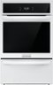 Frigidaire - Gallery 24 inch Single Gas Wall Oven with Air Fry - White-Front_Standard