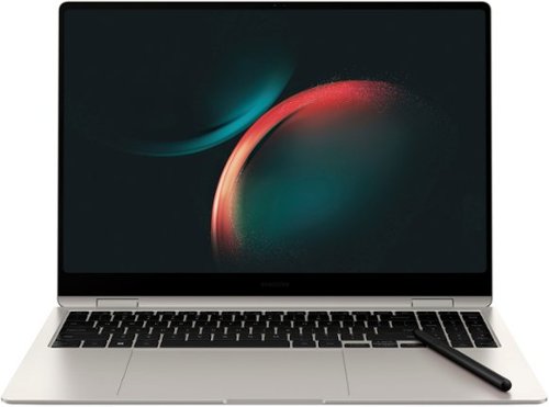 Samsung Galaxy Book3 Pro 360 2-in-1 16 3K AMOLED Touch Screen Laptop -Intel 13th Gen Evo Core i7-1360P -16GB Memory -512GB SSD - Beige GLOBAL SHIPPING