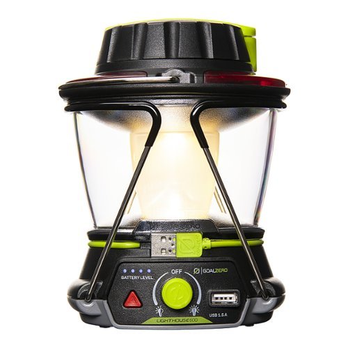 Goal Zero Lighthouse 600 Lumen Lantern + USB Hub 1 Pack - Black WORLDWIDE DELIVERY