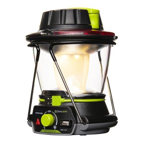 Goal Zero Lighthouse 600 Lumen Lantern + USB Hub 1 Pack - Black SHOP ONLINE
