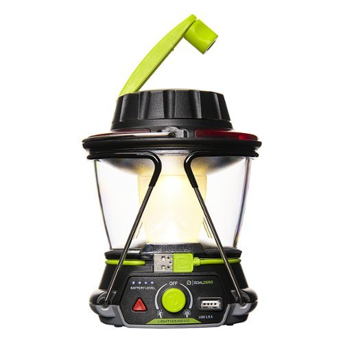 Goal Zero Lighthouse 600 Lumen Lantern + USB Hub 1 Pack - Black GLOBAL SHIPPING