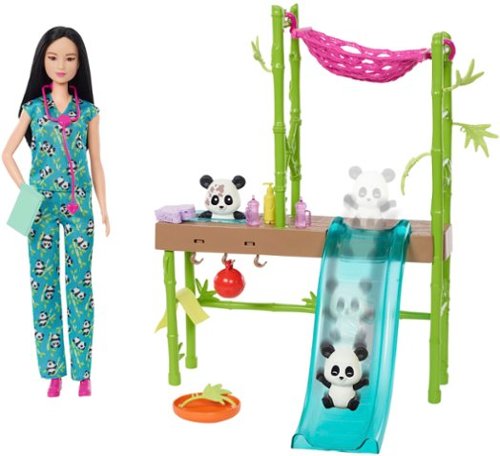 Barbie - Panda Rescue Playset