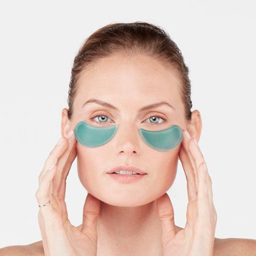 Conair SKN by Conair Cool Beanz Rechargeable Cooling Under Eye Pads - White/Blue WORLDWIDE DELIVERY