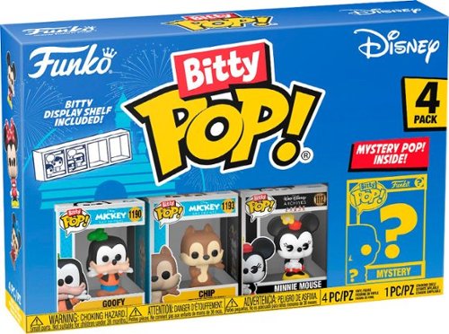 Funko - Bitty POP! Disney - Goofy 4 Pack