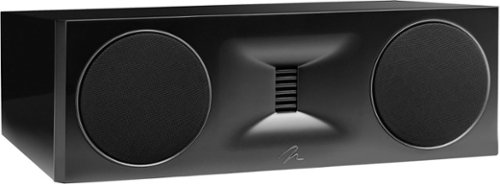  MartinLogan - Motion XT C100 2.5-Way Center-Channel with Dual 6.5” Midbass Drivers (Each) - Gloss Black