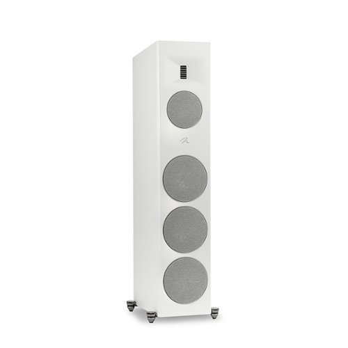 

MartinLogan - Motion XT Series 3-Way Floorstanding Speaker with 6.5” Midrange and Triple 8” Bass Drivers (Each) - Satin White