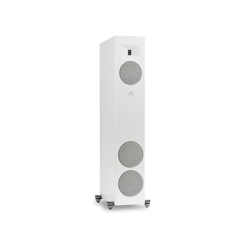  MartinLogan - Motion F20 3-Way Floorstanding Speaker with 5.5” Midrange and Dual 6.5” Bass Drivers (Each) - Satin White