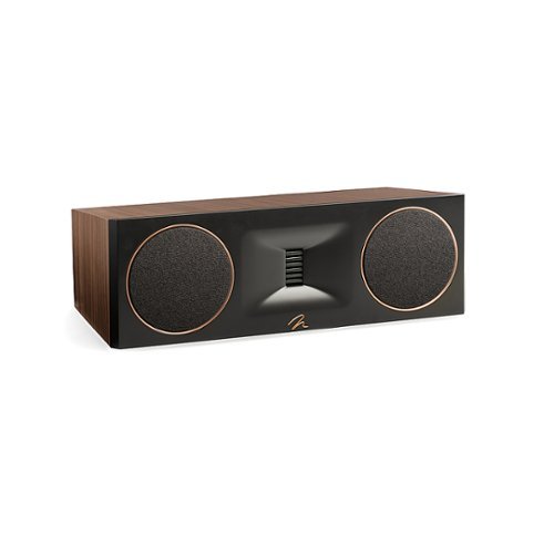 

MartinLogan - Motion XT Series 2.5-Way Center-Channel with Dual 6.5” Midbass Drivers (Each) - Walnut