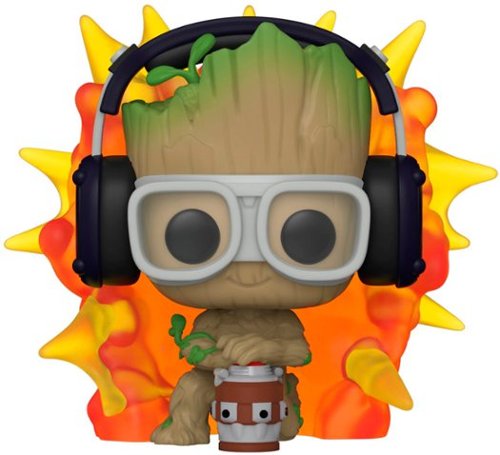 

Funko - POP! Marvel: I Am Groot - Groot with detonator