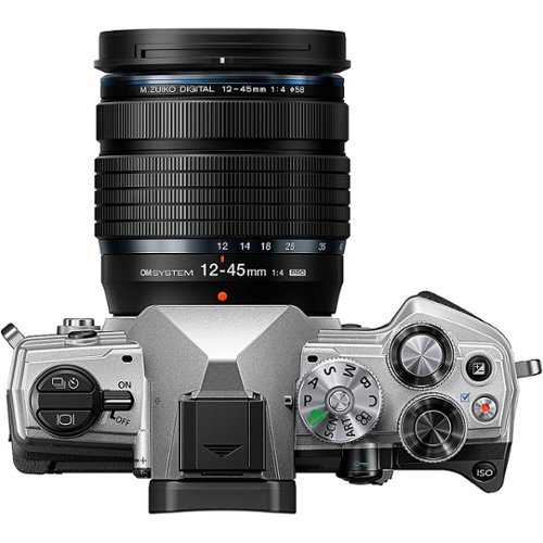 Olympus OM5 Mirrorless Camera with 3.8x Digital Zoom Lens - Silver WORLDWIDE DELIVERY
