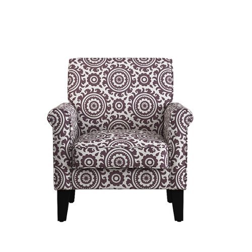 Handy Living - Janet Traditional Armchair - Amethyst