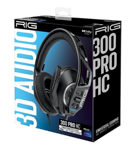 RIG 300 Pro HC Wired Universal Headset with 3D Audio - Black HOW TO BUY