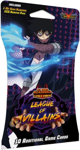 UniVersus My Hero Academia Collectible Card Game Set 4: League of Villains Booster Pack - Styles May Vary WORLDWIDE DELIVERY