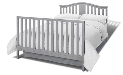 Graco solano 4 in 1 convertible crib with drawer pebble shop gray instructions