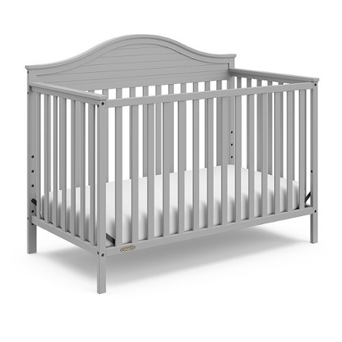 (incomplete)Graco - Stella 5-in-1 Convertible Crib - Pebble Gray