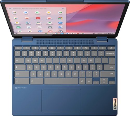 Lenovo IdeaPad Flex 3i Chromebook Laptop - 12.2 2K Touchscreen - Intel N100 with 4GB Memory - 64GB eMMC - Abyss Blue BUY IN EUROPE