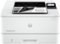 HP - LaserJet Pro 4001dw Wireless Black-and- Laser Printer - White-Front_Standard