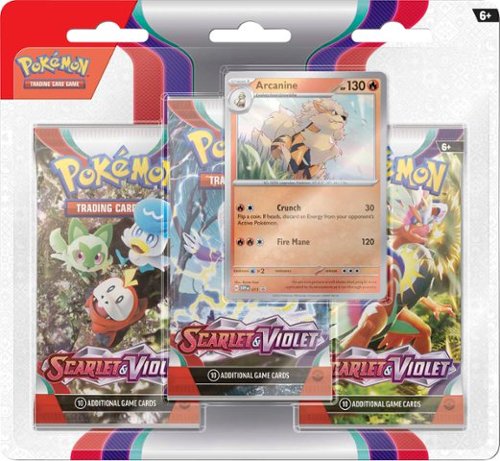 Pokémon Trading Card Game: Scarlet & Violet 3pk Booster