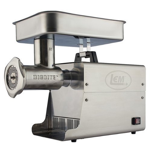 Image of LEM Product - #32 Big Bite Meat Grinder - 1.5 HP - Stainless