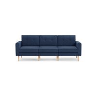 Burrow - Mid-Century Nomad Sofa - Navy Blue