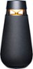 LG - XBOOM 360 Portable Bluetooth Speaker - Black-Front_Standard