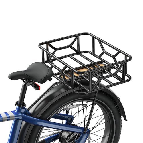 OKAI EB50 Series Rear Bike Basket - Black WORLDWIDE DELIVERY