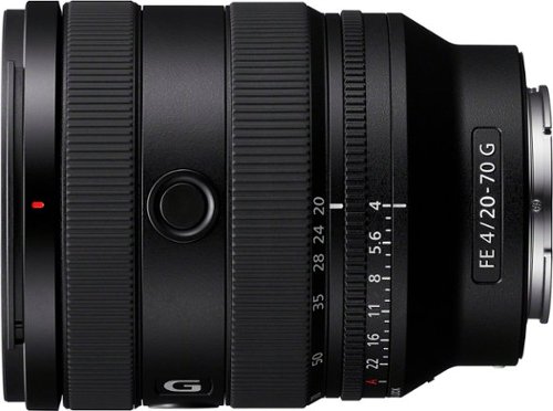 Sony FE 20-70mm F4 G Full Frame Standard Zoom Lens for E-mount Cameras - Black WHERE TO BUY