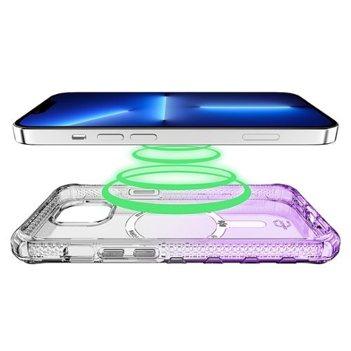 Itskins Supreme R Ombre MagSafe Case for Apple iPhone 14 / 13 - Multi GLOBAL SHIPPING
