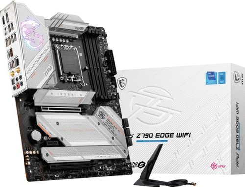 MSI - MPG Z790 EDGE WIFI (Socket LGA 1700) Intel Z790 ATX DDR5 Wi-Fi 6 Motherboard - Black