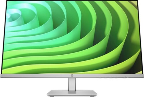 HP - 24" IPS LED FHD FreeSync Monitor with Adjustable Height (HDMI, VGA) - Silver & Black