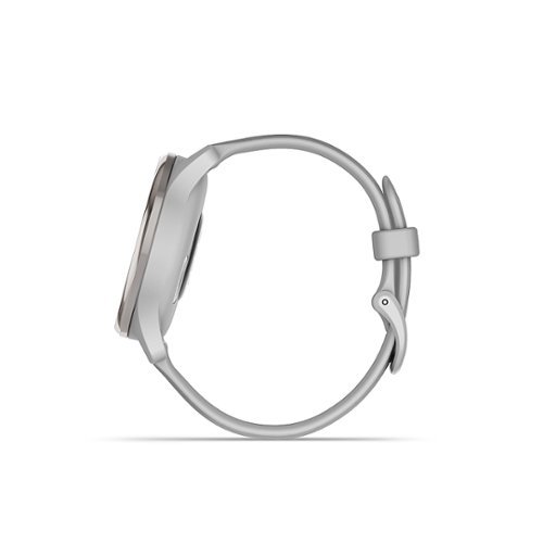 Garmin vívomove Trend Hybrid Smartwatch 40 mm Fiber-Reinforced Polymer - Silver Stainless Steel GLOBAL SHIPPING