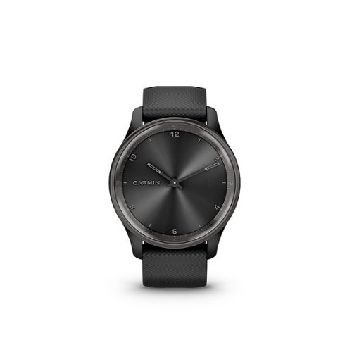 

Garmin - vívomove Trend Hybrid Smartwatch 40 mm Fiber-Reinforced Polymer - Slate Stainless Steel