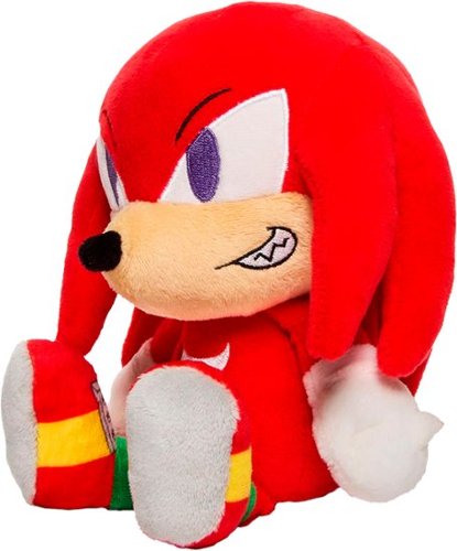 NECA Sonic the Hedgehog 8 Knuckles Phunny Plush WORLDWIDE DELIVERY