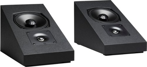 Definitive Technology - Dymension DM95 5.25" On-Wall Speakers (Pair) - Black