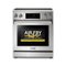 Thor Kitchen - 4.55 Cu. Ft. Freestanding Electric Range with Self Cleaning - Silver-Front_Standard