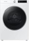 Samsung - Open Box 4.0 cu. ft. Electric Dryer with AI Smart Dial and Wi-Fi Connectivity - White-Front_Standard