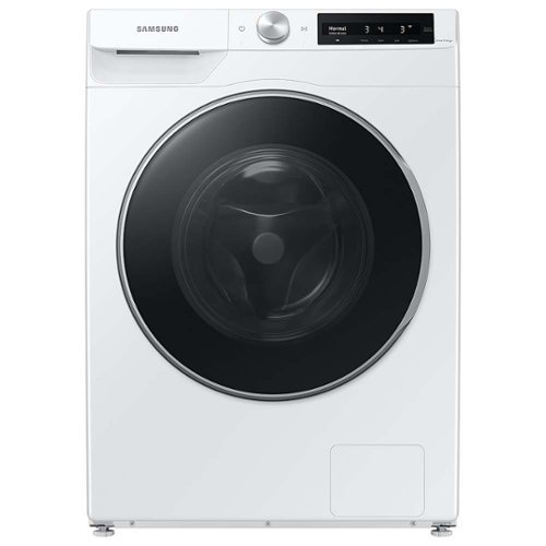 Samsung - Open Box 2.5 cu. ft. Compact Front Load Washer with AI Smart Dial and Super Speed Wash - White