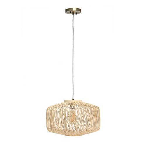 

Lalia Home Circular Rattan Pendant - Rattan