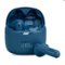 JBL - Tune Flex True Wireless Noise Cancelling Earbuds - Blue-Front_Standard