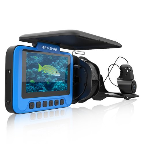 Image of Rexing - FC1 Fish Finder with Winding Spool - Blue
