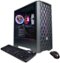 CyberPowerPC - Gamer Master Gaming Desktop - AMD Ryzen 7 5700 - 16GB Memory - NVIDIA GeForce RTX 3060 Ti - 1TB SSD - Black-Angle_Standard