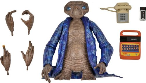 

NECA - E.T. The Extra-Terrestrial 40th Anniversary - 7" Scale Action Figure - Ultimate Telepathic E.T.