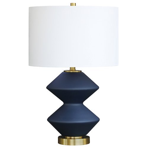 

Camden&Wells - Caserta Table Lamp - Matte Navy/Brass