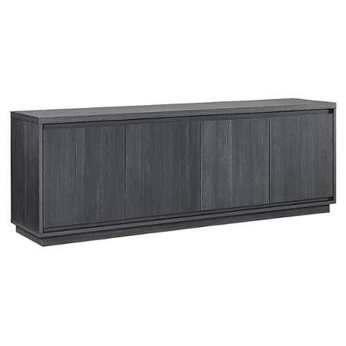 Camden&Wells - Presque TV Stand for TV's up to 75" - Charcoal Gray